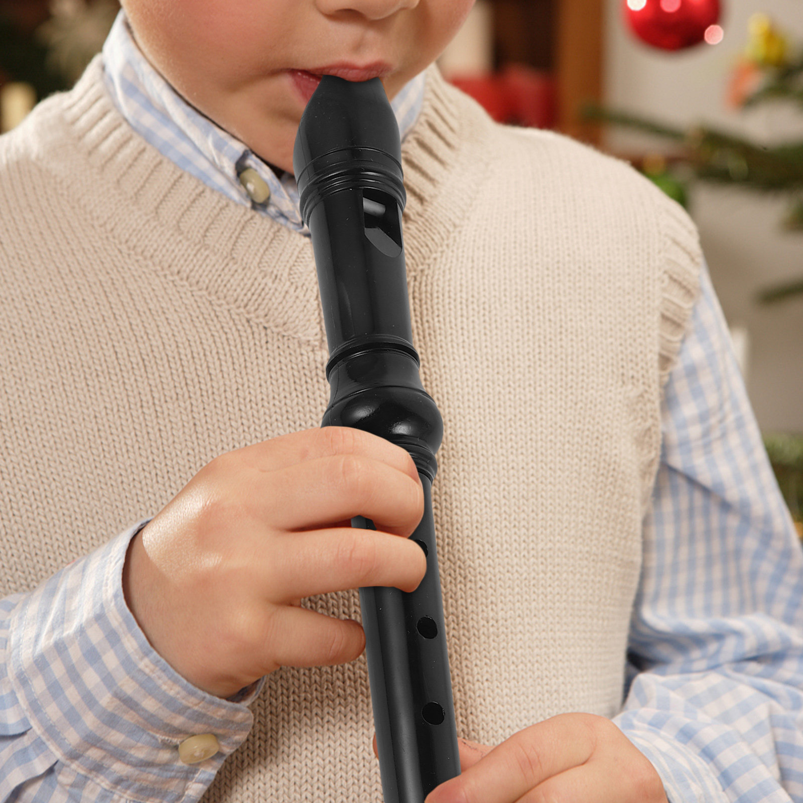 8 Hole Black Transparent Sopra - đánh giá và giá Soprano Recorder Plastic