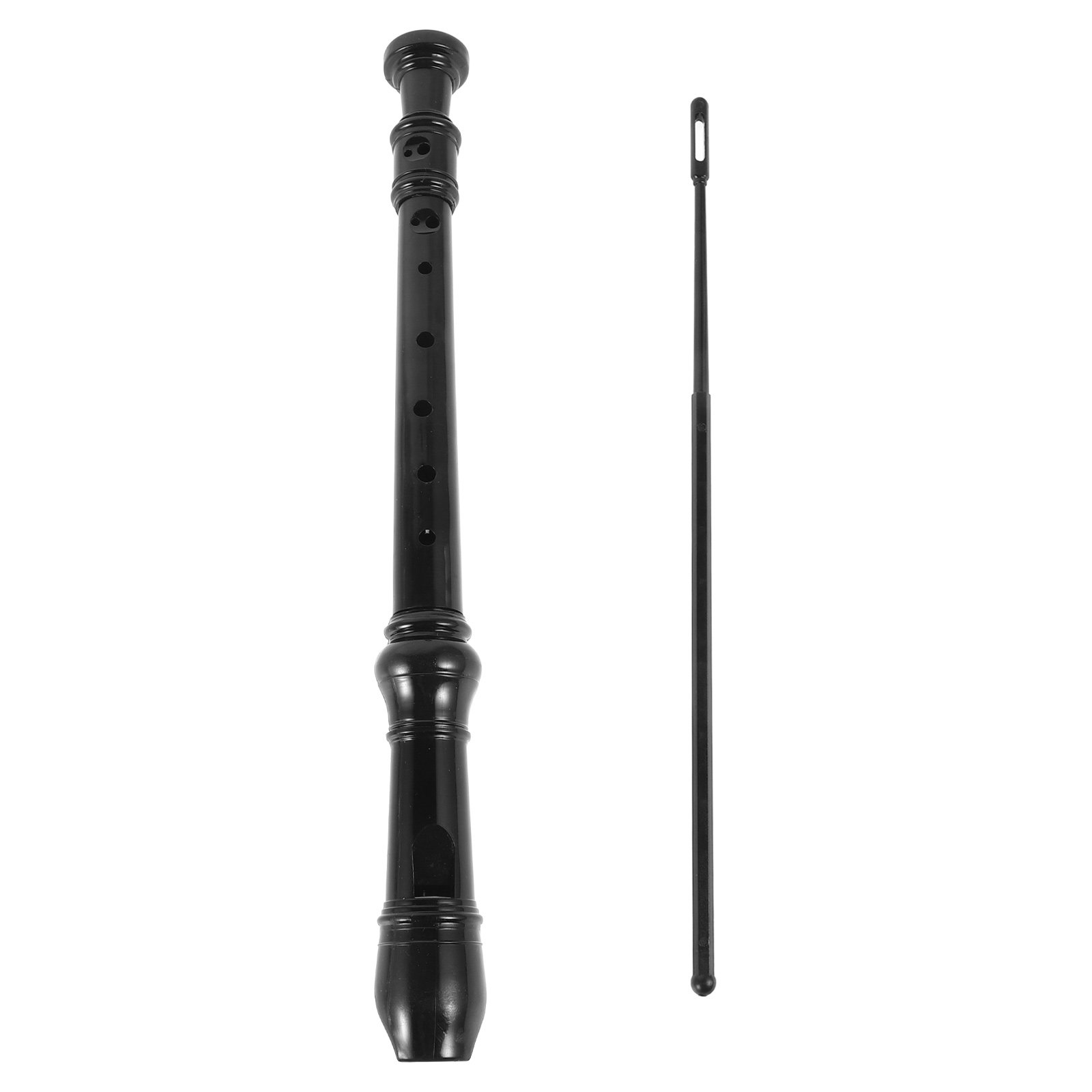8 Hole Black Transparent ABS P - đánh giá và giá Soprano Recorder Plastic